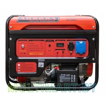 Бензиновый генератор Aurora AGE 6500 D картинка 2